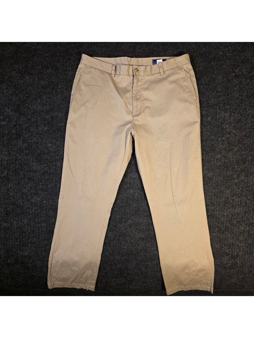 Vineyard Vines Khaki Dress Pants 38x34 Beige Relaxed Fit